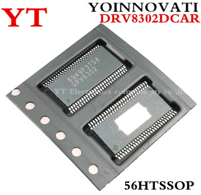 2 шт./лот DRV8302DCAR IC PREDRIVER мотор 3PH 56HTSSOP 8302 DRV8302 лучшего качества.
2 шт./лот DRV8302DCAR IC PREDRIVER мотор 3PH 56HTSSOP 8302 DRV8302 лучшего качества.