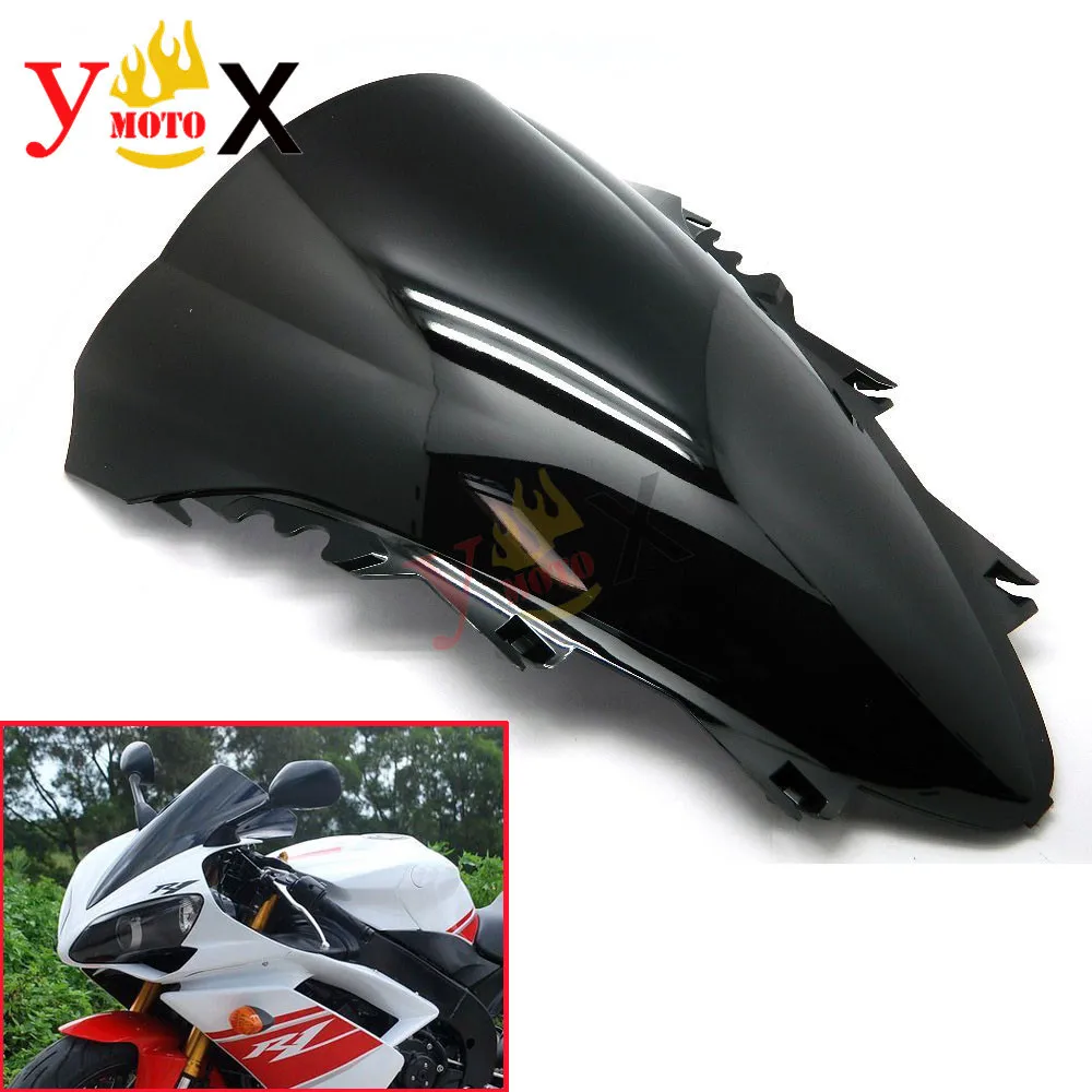 YZF-R1 07-08 Black Sport Bike Motorcycle ABS Windscreen Windshield Double Bubble Deflector For Yamaha YZF 1000 R1 2007 2008
YZF-R1 07-08 Black Sport Bike Motorcycle ABS Windscreen Windshield Double Bubble Deflector For Yamaha YZF 1000 R1 2007 2008