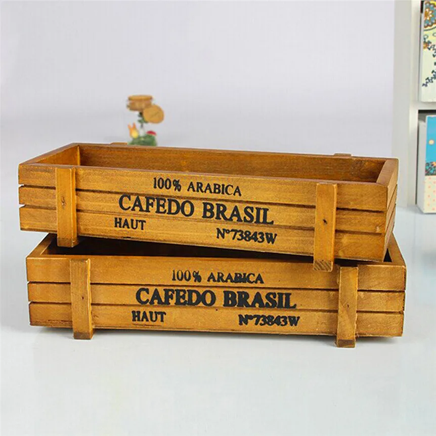 Vintage Wooden Boxes Crates Flower Pot Kitchen Trinket Desktop Storage Case MakeUp Wooden Organizer Box 53#&
Vintage Wooden Boxes Crates Flower Pot Kitchen Trinket Desktop Storage Case MakeUp Wooden Organizer Box 53#&