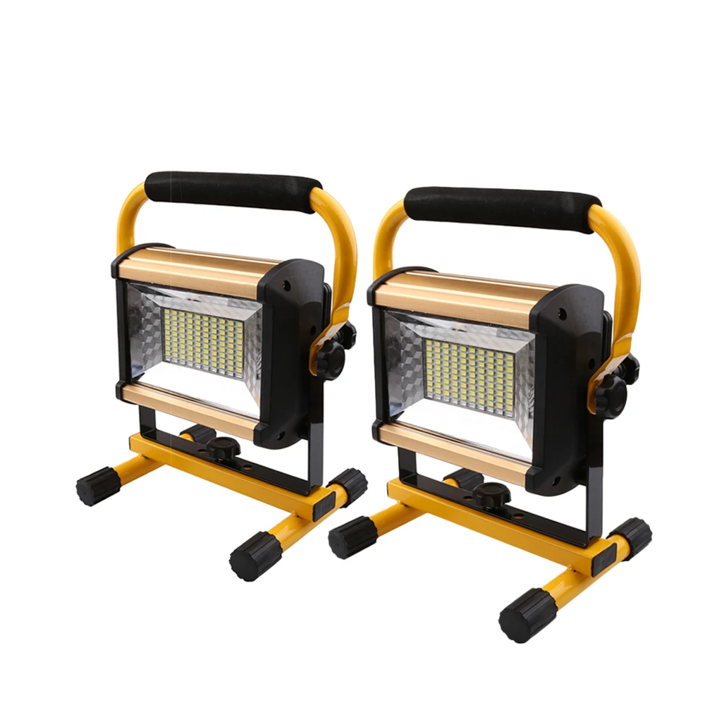 2pcs 100W Flood Light LED Portable Light Rechargeable Camping Light with charger 18650 Outdoor Home Emergency Light
2pcs 100W Flood Light LED Portable Light Rechargeable Camping Light with charger 18650 Outdoor Home Emergency Light