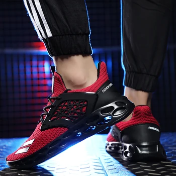 Men's Trend Running Shoes Comfortable Sneakers Brand Outdoor Popular Training Sports Shoes High Quality Non-slip Jogging Shoes
Men's Trend Running Shoes Comfortable Sneakers Brand Outdoor Popular Training Sports Shoes High Quality Non-slip Jogging Shoes