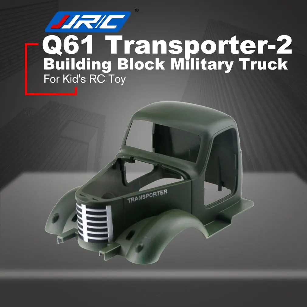 JJR/C Q61 Transporter-2 2.4G Building Block Simulated Military Truck DIY Electric RC Car Model For Children Gift 
JJR/C Q61 Transporter-2 2.4G Building Block Simulated Military Truck DIY Electric RC Car Model For Children Gift