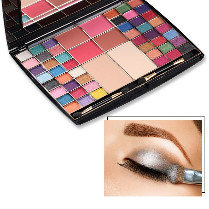 24 Colors Shimmer Eyeshadow Palette + 2 Color Eyebrow Powder + 4 Color Blusher Eyes Makeup Set
24 Colors Shimmer Eyeshadow Palette + 2 Color Eyebrow Powder + 4 Color Blusher Eyes Makeup Set