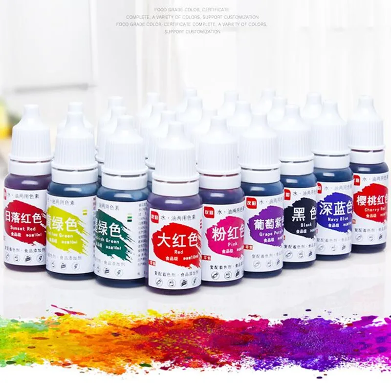 1PC 13 colour 10ML Macaron Cream Food Coloring Ingredients Cake Fondant Baking Cake Edible Color Pigment Baking And Pastry Tools
1PC 13 colour 10ML Macaron Cream Food Coloring Ingredients Cake Fondant Baking Cake Edible Color Pigment Baking And Pastry Tools