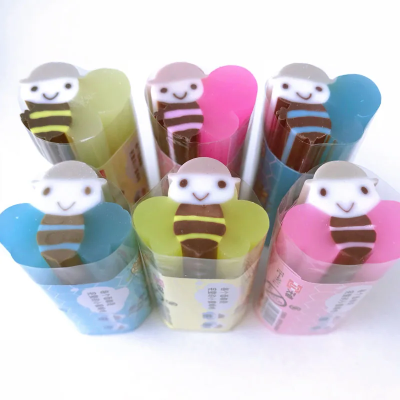 1PC Free Jelly Bee Cutable Eraser Rubber Erasers Correction School Office Supply Student Stationery Kid Gift
1PC Free Jelly Bee Cutable Eraser Rubber Erasers Correction School Office Supply Student Stationery Kid Gift