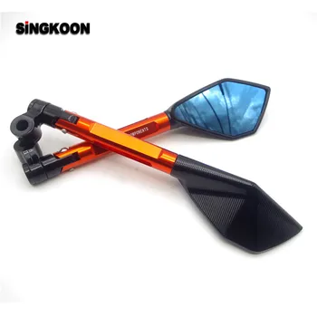 8 10mm universal cnc motorcycle mirrors Blue Lens Rearview Side Mirror FOR moto 125 Suzuki 1200 bandit yamaha virago 1100 cb500
8 10mm universal cnc motorcycle mirrors Blue Lens Rearview Side Mirror FOR moto 125 Suzuki 1200 bandit yamaha virago 1100 cb500