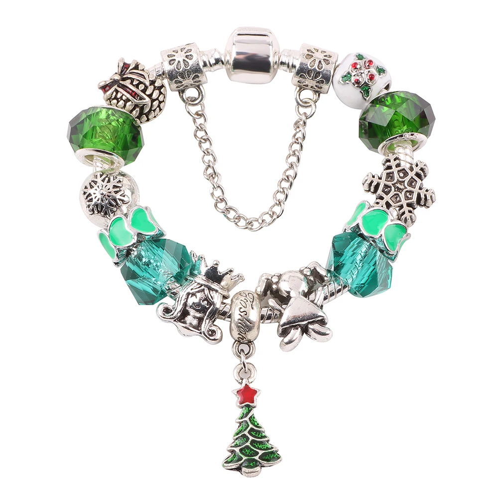 AIFEILI Christmas Gift Preferred Cute Little Girl Christmas Tree Pendant DIY Suitable for Woemn Bracelet Charm Jewelry Trend
AIFEILI Christmas Gift Preferred Cute Little Girl Christmas Tree Pendant DIY Suitable for Woemn Bracelet Charm Jewelry Trend