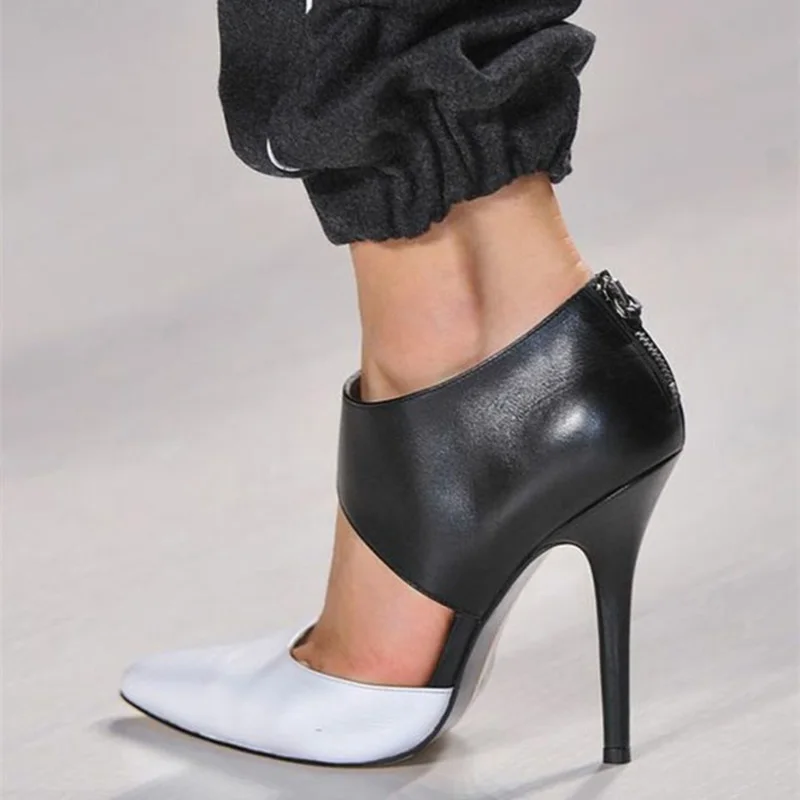 Basic Casual Stilettos Pumps Mix-Colors Lady Woman Adult Spring/Autumn Zipper Pointed Toe Super High Thin Heels Large Size 11 16
Basic Casual Stilettos Pumps Mix-Colors Lady Woman Adult Spring/Autumn Zipper Pointed Toe Super High Thin Heels Large Size 11 16