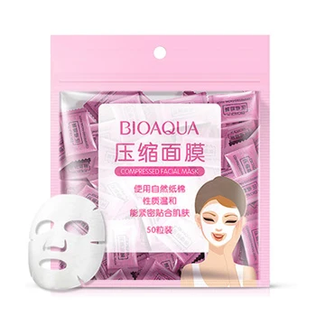 BIOAQUA 50 Pieces Compression Mask Nonwoven Fabric Mask Paper Of Pro-thin DIY Mask Disposable Face Skin Care Tools
BIOAQUA 50 Pieces Compression Mask Nonwoven Fabric Mask Paper Of Pro-thin DIY Mask Disposable Face Skin Care Tools