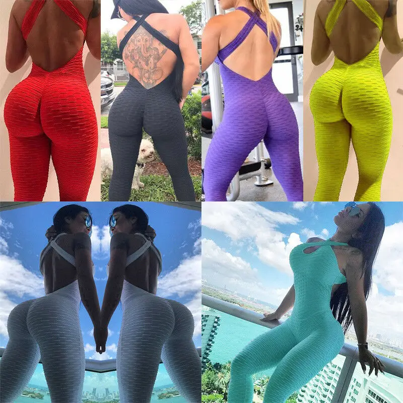 New Women Ladies Fashion Casual Summer Jumpsuit Athletic Sports Workout Gym Fitness Solid Sleeveless Jumpsuit
New Women Ladies Fashion Casual Summer Jumpsuit Athletic Sports Workout Gym Fitness Solid Sleeveless Jumpsuit
