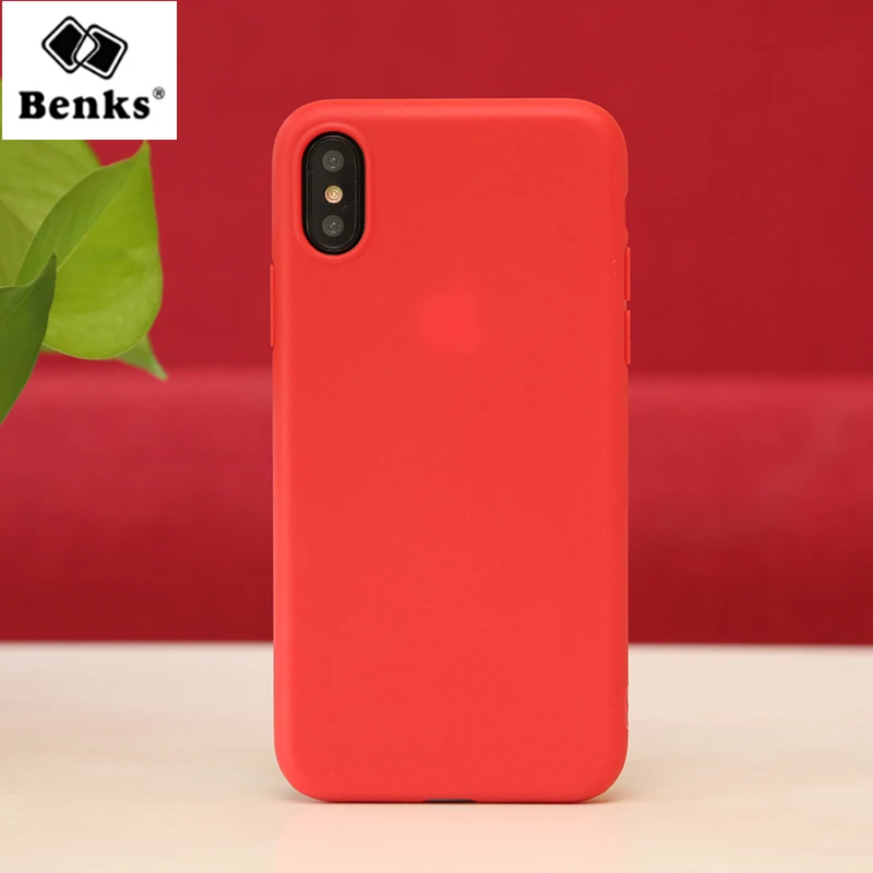 For iPhone X Case Cover Original Benks Pudding Soft TPU Silicone Phone Case for iPhone 10 Ten Back Cover for iPhoneX Edition
For iPhone X Case Cover Original Benks Pudding Soft TPU Silicone Phone Case for iPhone 10 Ten Back Cover for iPhoneX Edition