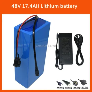 Free customs duty 48V 17.4AH lithium-ion battery 48V ebike bicycle battery Use NCR18650PF 2900mah cell 2A Charger
Free customs duty 48V 17.4AH lithium-ion battery 48V ebike bicycle battery Use NCR18650PF 2900mah cell 2A Charger