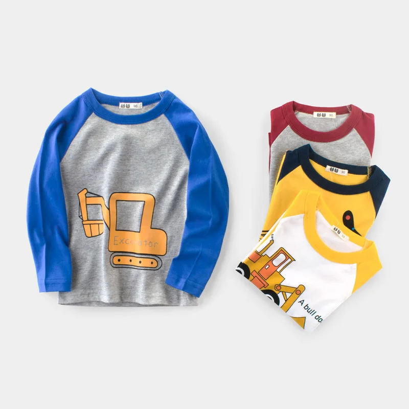 Cartoon Style Long Sleeve Children T-shirts 2019 Autumn Girls & Boys Cotton Tops Tees Clothes Kids Sweatshirts For Boys
Cartoon Style Long Sleeve Children T-shirts 2019 Autumn Girls & Boys Cotton Tops Tees Clothes Kids Sweatshirts For Boys