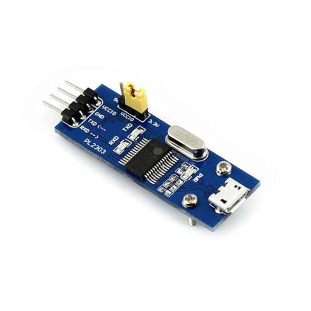PL2303 USB UART Board Micro PL2303TA PL2303HXA USB to UART Serial TTL Communication Module for Windows XP/7/8/8.1/10
PL2303 USB UART Board Micro PL2303TA PL2303HXA USB to UART Serial TTL Communication Module for Windows XP/7/8/8.1/10