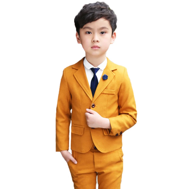Wedding Suit For Kids Brand Blazer +Pants Clothing Set Flower Boys Formal Tuxedos School Suit Children Birthday Party Wear
Wedding Suit For Kids Brand Blazer +Pants Clothing Set Flower Boys Formal Tuxedos School Suit Children Birthday Party Wear