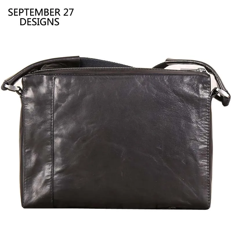 Messenger Bag Men Genuine Leather Mens Handbags Sheepskin Leather Flap Small Crossbody Bags For Male Mini Zipper Shoulder Bag
Messenger Bag Men Genuine Leather Mens Handbags Sheepskin Leather Flap Small Crossbody Bags For Male Mini Zipper Shoulder Bag