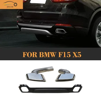Car-Styling PP Car Rear Diffuser With Exhaust Tip for BMW F15 X5 Standard Bumper 2015 2016
Car-Styling PP Car Rear Diffuser With Exhaust Tip for BMW F15 X5 Standard Bumper 2015 2016