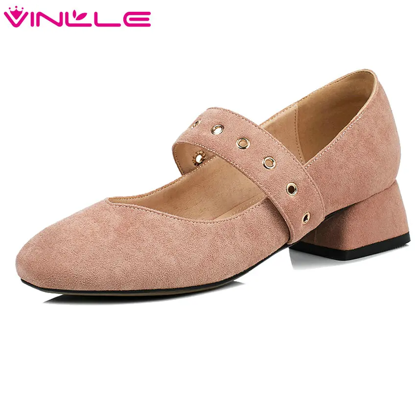 2018 Women Pumps Square Low Heel Square Toe Sheepskin Buckle Western Style Sheepskin Cut Outs Ladies Casual Shoes Size 34-43
2018 Women Pumps Square Low Heel Square Toe Sheepskin Buckle Western Style Sheepskin Cut Outs Ladies Casual Shoes Size 34-43