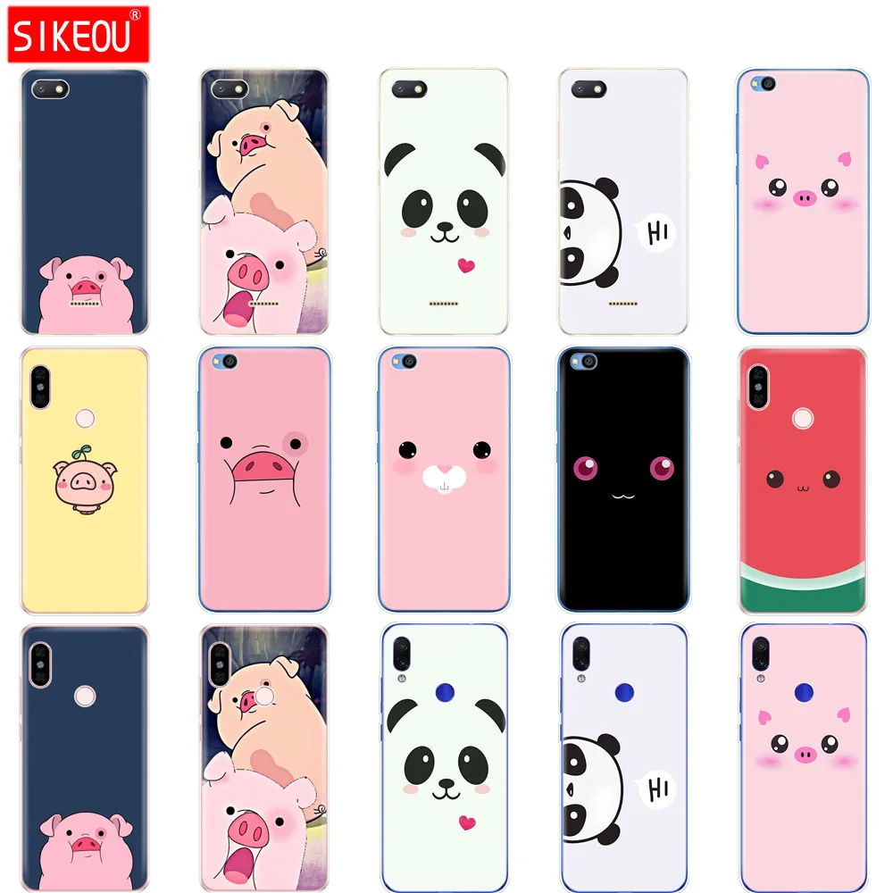 case for redmi 6a 6 pro case cover for xiaomi redmi note 7 6 pro redmi go case for xiaomi mi 9 SE Cute Panda Pig Smile Emoji
case for redmi 6a 6 pro case cover for xiaomi redmi note 7 6 pro redmi go case for xiaomi mi 9 SE Cute Panda Pig Smile Emoji