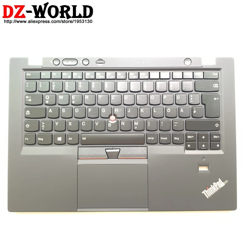 DE German Backlit Keyboard with Palmrest Touchpad for Lenovo Thinkpad X1 Carbon 1st Gen1 Backlight Teclado 00HT050 04Y2965
DE German Backlit Keyboard with Palmrest Touchpad for Lenovo Thinkpad X1 Carbon 1st Gen1 Backlight Teclado 00HT050 04Y2965
