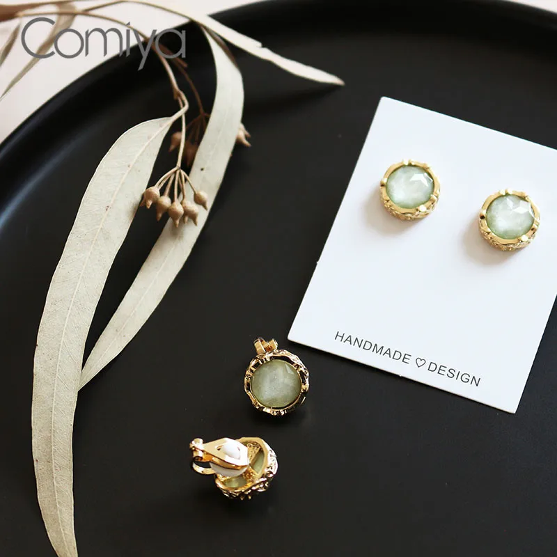Comiya Elegant Earrings For Women Gold Color Zinc Alloy Simple Designed Korean Brand Statement Accessories Earring Wholesale
Comiya Elegant Earrings For Women Gold Color Zinc Alloy Simple Designed Korean Brand Statement Accessories Earring Wholesale