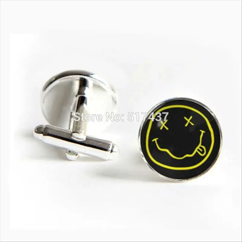 J-868 wholesale Case For Nirvana Logo Cufflinks Case For Nirvana Logo Cuff links Rock Men Cufflinks High Quality
J-868 wholesale Case For Nirvana Logo Cufflinks Case For Nirvana Logo Cuff links Rock Men Cufflinks High Quality