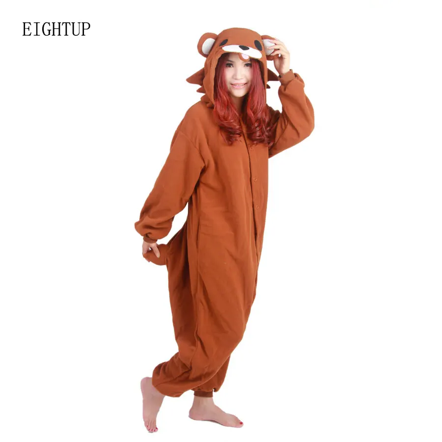 Kigurumi New Adult Pijamas Animal Sleepsuit Pajamas Cosplay Costume Pedo Bear Onesie Brown Pyjamas Jumpsuits Rompers
Kigurumi New Adult Pijamas Animal Sleepsuit Pajamas Cosplay Costume Pedo Bear Onesie Brown Pyjamas Jumpsuits Rompers