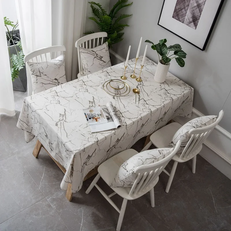 Beige marble printed tablecloths in the kitchen cotton linen rectangular table cloth for wedding modern home dinning table cover
Beige marble printed tablecloths in the kitchen cotton linen rectangular table cloth for wedding modern home dinning table cover