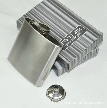 Whole Sale 100pcs/lot Men's portable Flagon Liquor Flask Hip Flask 6OZ flask stainless steel hip flask Free Shipment
Whole Sale 100pcs/lot Men's portable Flagon Liquor Flask Hip Flask 6OZ flask stainless steel hip flask Free Shipment