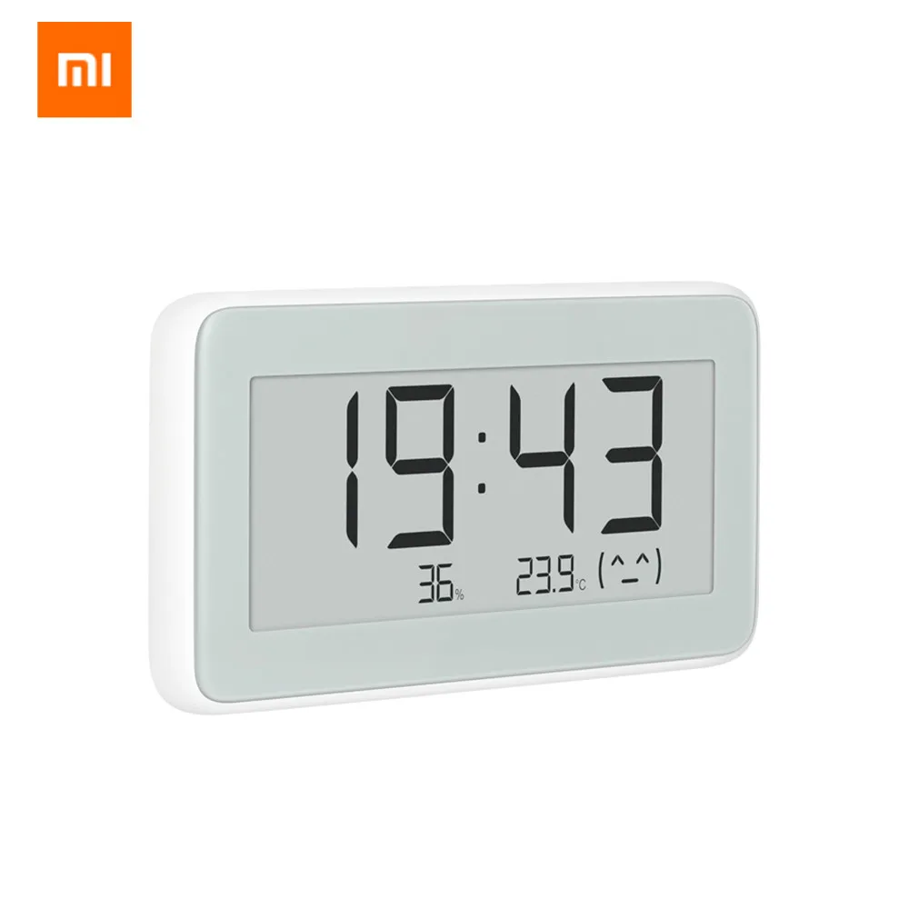 New Original Xiaomi Mijia BT4.0 Wireless Smart Electric Digital Indoor&Outdoor Hygrometer Therometer Clock Tools Set Smart Home
New Original Xiaomi Mijia BT4.0 Wireless Smart Electric Digital Indoor&Outdoor Hygrometer Therometer Clock Tools Set Smart Home