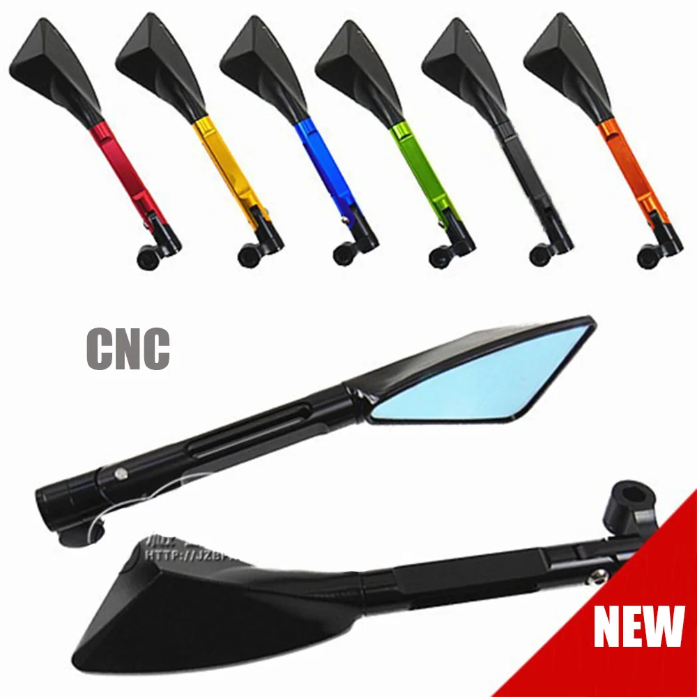 8mm 10mm CNC Aluminum Motorcycle Mirror Rearview Side Mirrors For YAMAHA yzf-r25 yzf-r15 smax 150 155 ys 125 150 250 yzf-r6 etc.
8mm 10mm CNC Aluminum Motorcycle Mirror Rearview Side Mirrors For YAMAHA yzf-r25 yzf-r15 smax 150 155 ys 125 150 250 yzf-r6 etc.