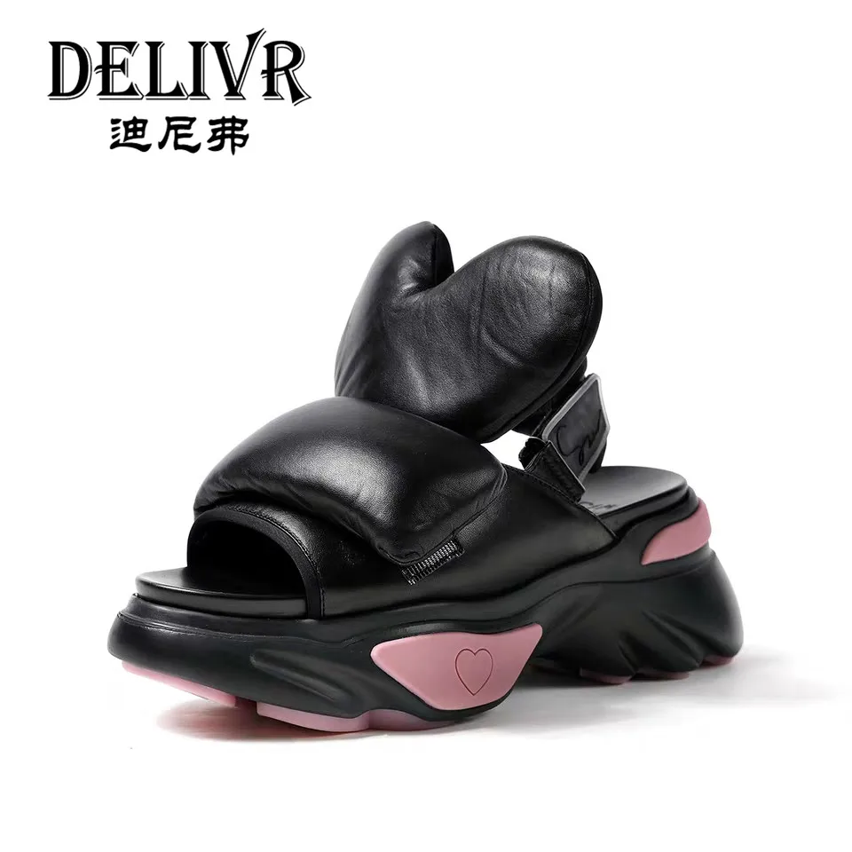 Delivr 2019 Summer New Fashion Casual Sandal Woman Leather Thick Sole Female Sandal Platform Black Women'S Sandals Schuhe Damen
Delivr 2019 Summer New Fashion Casual Sandal Woman Leather Thick Sole Female Sandal Platform Black Women'S Sandals Schuhe Damen