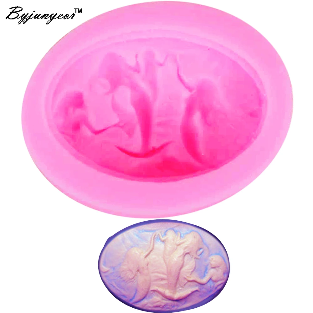 Byjunyeor M756 The Little Mermaid Design 3D Silicone Mold Candy Chocolate Fondant Cake Decorating Tools
Byjunyeor M756 The Little Mermaid Design 3D Silicone Mold Candy Chocolate Fondant Cake Decorating Tools