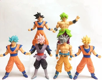 Dragon Ball Super Saiyan Son Goku Vegeta Broly Vegetto Zamasu PVC Action Figure Collectible Model Kids Toys Doll 18cm 6pcs/set
Dragon Ball Super Saiyan Son Goku Vegeta Broly Vegetto Zamasu PVC Action Figure Collectible Model Kids Toys Doll 18cm 6pcs/set