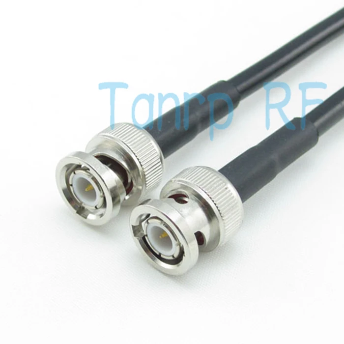 Free Shipping! 20inch BNC male plug to BNC male plug RF connector Pigtail coaxial jumper cable 50cm RG58 extension cable
Free Shipping! 20inch BNC male plug to BNC male plug RF connector Pigtail coaxial jumper cable 50cm RG58 extension cable