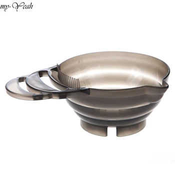 350ml Hairdressing Plastic Mixing Bowls with Handle Notch Hair DIY Dyeing Coloring Bowl Pro Salon Hairdresser Styling Tools
350ml Hairdressing Plastic Mixing Bowls with Handle Notch Hair DIY Dyeing Coloring Bowl Pro Salon Hairdresser Styling Tools