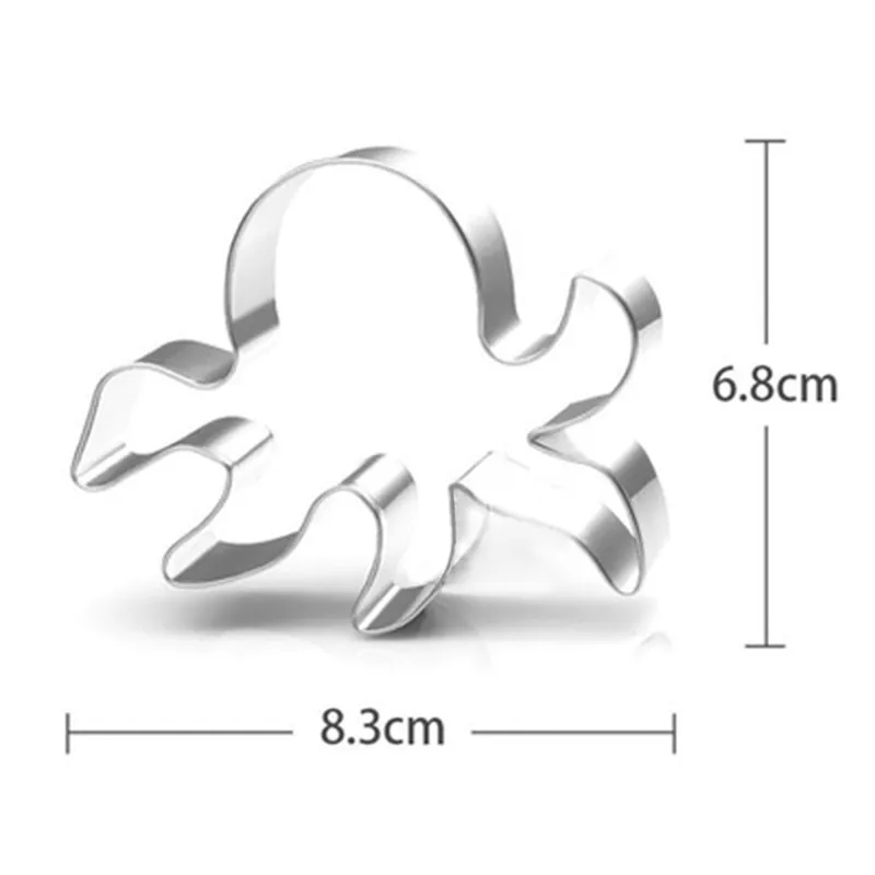 VOGVIGO Summer Ocean Baking Mold for Stainless Steel Baking Accessories Cute Octopus Decoration Baking Tools New 2019
VOGVIGO Summer Ocean Baking Mold for Stainless Steel Baking Accessories Cute Octopus Decoration Baking Tools New 2019