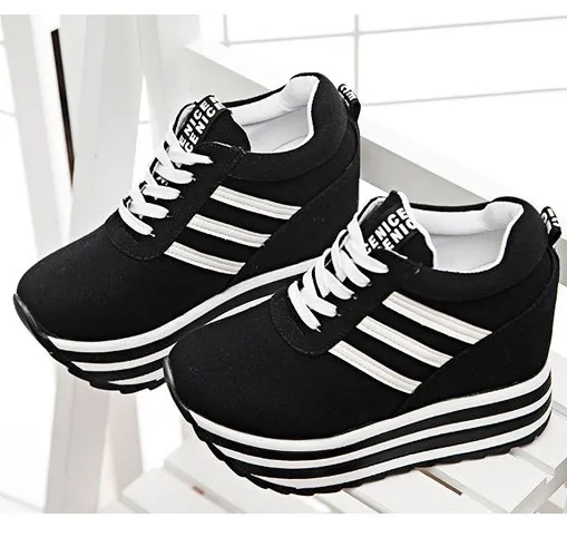 Height Increasing Shoes Woman Super High Heels Wedges Platform Vulcanized Shoes Zapatos Mujer Breathable Warm Ankle Boots 3249 
Height Increasing Shoes Woman Super High Heels Wedges Platform Vulcanized Shoes Zapatos Mujer Breathable Warm Ankle Boots 3249