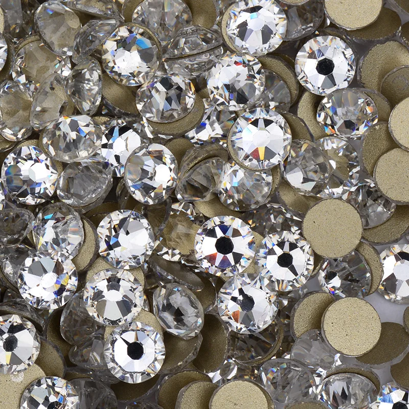 JUNAO ss16 ss20 ss30 Clear AB Round Rhinestones Non Hot-Fix Strass Applique Glass Crystals Stones Flatback Beads For DIY Jewelry
JUNAO ss16 ss20 ss30 Clear AB Round Rhinestones Non Hot-Fix Strass Applique Glass Crystals Stones Flatback Beads For DIY Jewelry