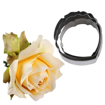 Peony Flowers 3Pcs Stainless Steel Cookie Cutter Pastry & Biscuit Baking Cutter Cake Decorating Tool Cupcake Mold Fondant Tool
Peony Flowers 3Pcs Stainless Steel Cookie Cutter Pastry & Biscuit Baking Cutter Cake Decorating Tool Cupcake Mold Fondant Tool