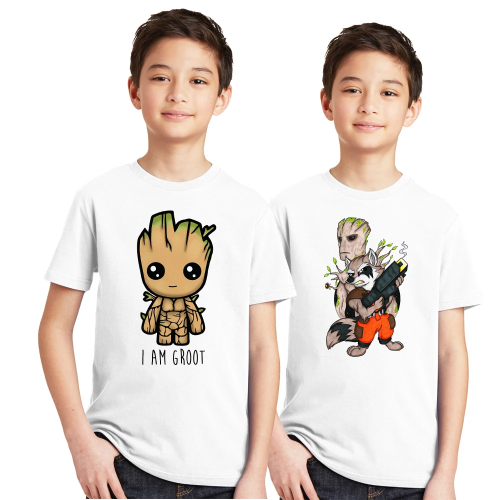 2pcs/lot Guardians of The Galaxy 2 Kids T-shirt Anime Baby Tree Pop Groote Summer Funny I AM GROOT Children T Shirt Boys Tops
2pcs/lot Guardians of The Galaxy 2 Kids T-shirt Anime Baby Tree Pop Groote Summer Funny I AM GROOT Children T Shirt Boys Tops