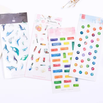 1 Sheet Cute cartoon Animal The little happy things in life Decorative Stickers Scrapbooking Label DIY Diary Stickers 
1 Sheet Cute cartoon Animal The little happy things in life Decorative Stickers Scrapbooking Label DIY Diary Stickers