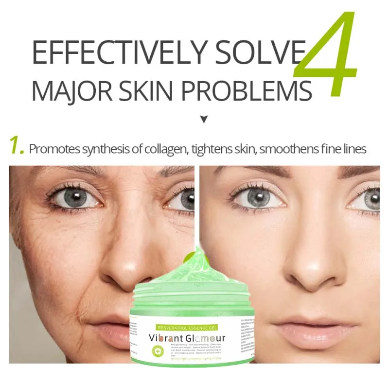 VIBRANT GLAMOUR 2019 Resveratrol Gel Mask Cream Cleansing Whitening Moisturizing Brightening Skin Anti-Aging Skin Care TSLM1
VIBRANT GLAMOUR 2019 Resveratrol Gel Mask Cream Cleansing Whitening Moisturizing Brightening Skin Anti-Aging Skin Care TSLM1