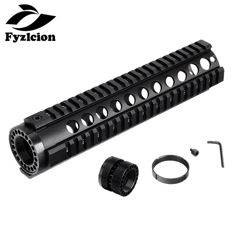 Tactical Rifle Accessories AR-15 M4 Handguard Carbine 10 Inch Free Float Quad Rail Picatinny Mounting
Tactical Rifle Accessories AR-15 M4 Handguard Carbine 10 Inch Free Float Quad Rail Picatinny Mounting
