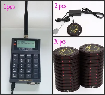 Free shipping! Call coaster pager, queue calling management system, 1pc pocsag transmitter,20pc coaster pager, 2pc pager charger
Free shipping! Call coaster pager, queue calling management system, 1pc pocsag transmitter,20pc coaster pager, 2pc pager charger