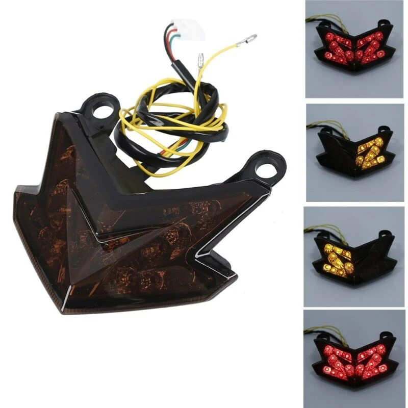 Motorcycle ABS Smoke LED Taillight Turn Signals for KAWASAKI NINJA Z800 ZX6R 636 2013-2015
Motorcycle ABS Smoke LED Taillight Turn Signals for KAWASAKI NINJA Z800 ZX6R 636 2013-2015