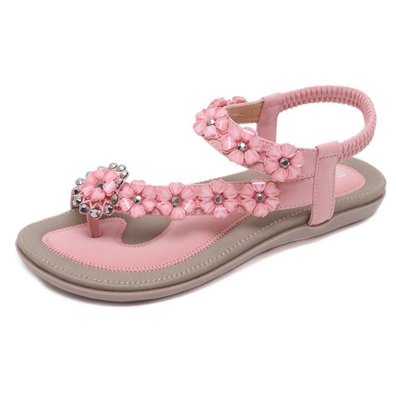 2019 Bohemia Summer Flower Women Sandals Crystal Fashion Flip Flops Slip On Shoes Sandal Flat Shoes Woman 3 Colors Zapatos Mujer
2019 Bohemia Summer Flower Women Sandals Crystal Fashion Flip Flops Slip On Shoes Sandal Flat Shoes Woman 3 Colors Zapatos Mujer