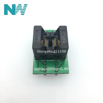 IC Socket Tssop20 to dip20 adapter tssop20 ots-20 28 - 0.65 - 01 programmer adapter
IC Socket Tssop20 to dip20 adapter tssop20 ots-20 28 - 0.65 - 01 programmer adapter