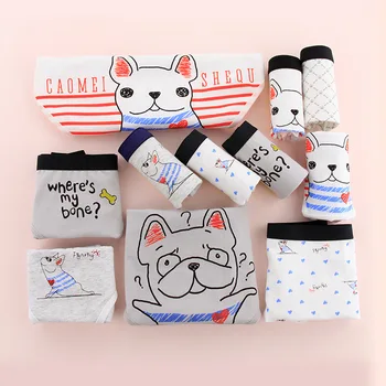 SP&CITY Fashion Animal Cute Pug Cartoon Panties Girls Student Cotton Underwear Women Soft Physical Pant Seamless Briefs Kwaii
SP&CITY Fashion Animal Cute Pug Cartoon Panties Girls Student Cotton Underwear Women Soft Physical Pant Seamless Briefs Kwaii
