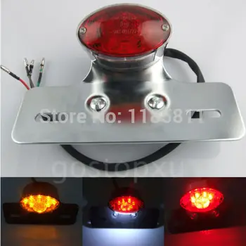 Motorcycle Rear Tail Brake License Plate Light Universal For Harley Chopper Etc Yamaha Kawasaki Suzuki GSX-R zx ninja
Motorcycle Rear Tail Brake License Plate Light Universal For Harley Chopper Etc Yamaha Kawasaki Suzuki GSX-R zx ninja